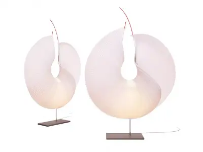 Yoruba Rose Table Lamp 3D model