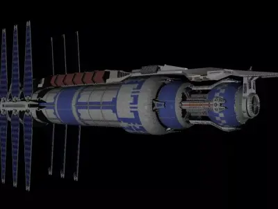 Babylon 5 Spaceship 3D model