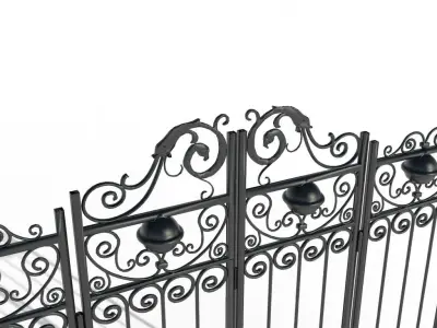 Metal Gate 3D model