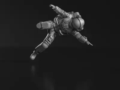 Astronaut 04 3D print model