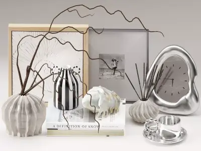 Murex Interior Decor Set 3D model