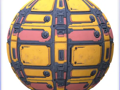SciFi Seamless Texture Texture 5
