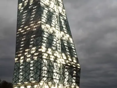 skyscraper design  3D model