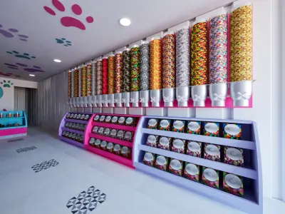 CANDY SHOP 3D model