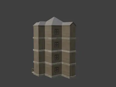 House Model 26 Low-poly 3D model