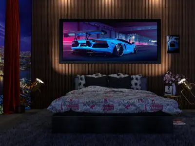 Bedroom 3D Interior 3D model