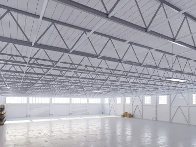 HDRI Interior Warehouse 03 Texture