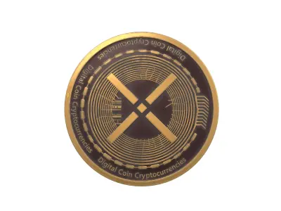 Pundi X Coin v2 002 3D model