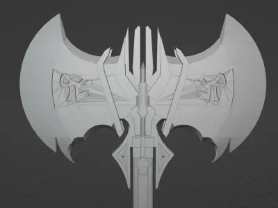 Optimus Prime Axe of Leadership 3D print model