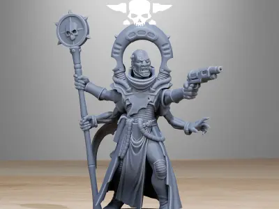 Xentari Cultist 3D print model