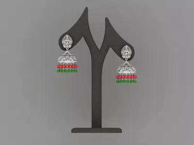 Jhumka 004 3D print model