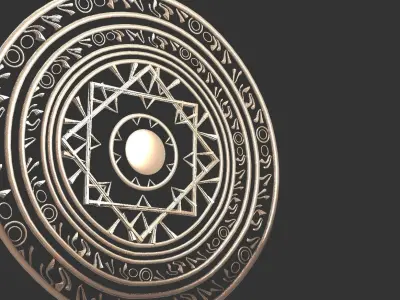 Dr Strange Influenced Magic pattern collection 3D model