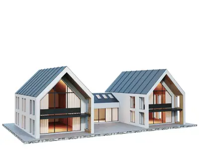 MODREN HOUSE N8 3D model