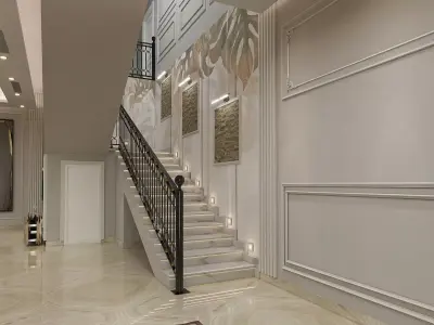 ground  floor villa 3D model