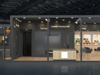 Exhibition Booth Design 6 x 12m 3D model
