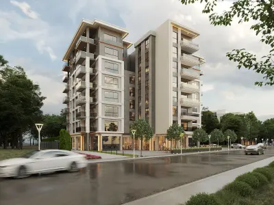Apartment Design 3 Exterior 3D model 3D model
