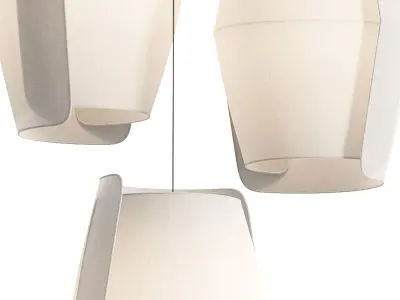 Volute Pendant Lamps 3D model