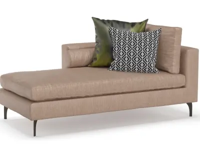 Belgraves Chaise Longue 3D model