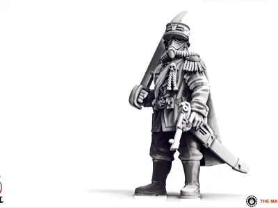 Valour Korps - General Waldemar 3D print model