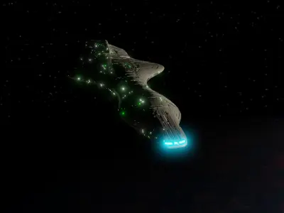 Mothership - Capitalship  3D model