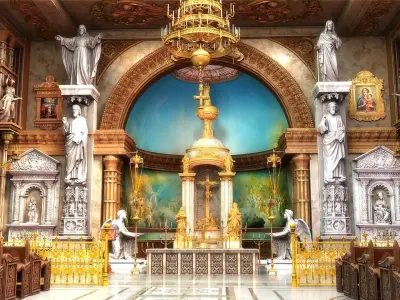 church interior 3D model