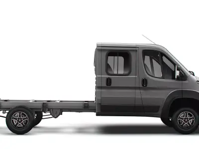 Peugeot Boxer Chassis DoubleCab L3 2026 3D model