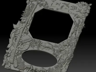 Door clock 3D print model