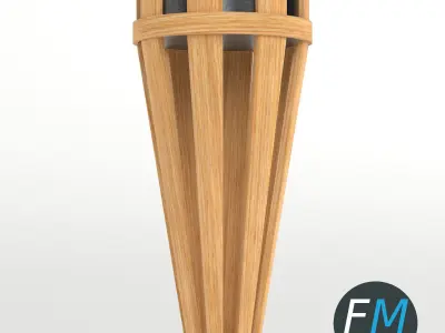 Garden Torch 1 3D model
