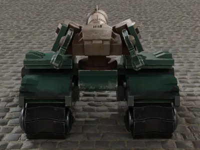 Overwatch - Bastion Tank 3D model