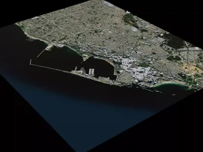 Tripoli - Libya 3D model