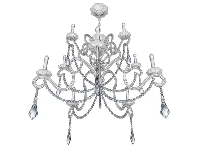 chandelier 04 3D model