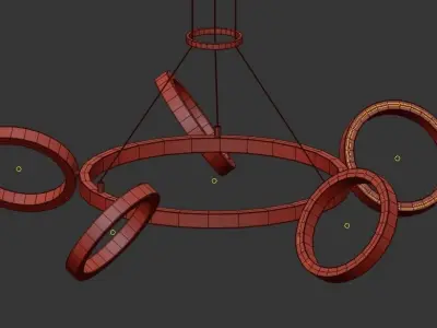 ODA CHANDELIER  3D model