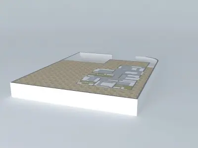 renataorkut floor plan of building Free 3D model