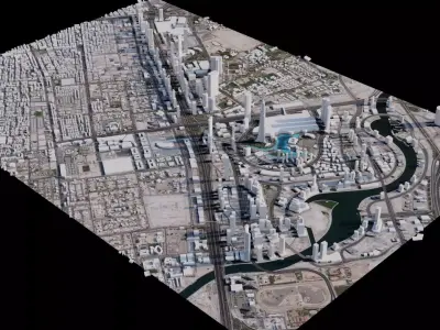 Dubai - United Arab Emirates 3D model