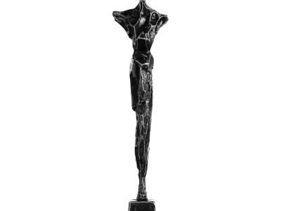 Academy Award Oscar Statue - Home decor 3D model