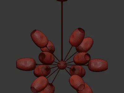 Ramirez Chandelier Arteriorshome 3D model