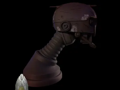 SM-33 Bust Skeleton Crew Star wars  3D DIGITAL DOWNLOAD 3D print model