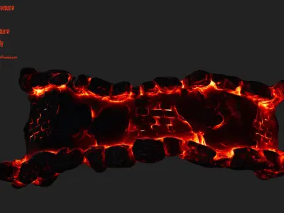  old bridge Low-poly 3D model