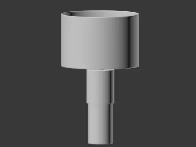 Table Lamp John Lewis Akani 3D model