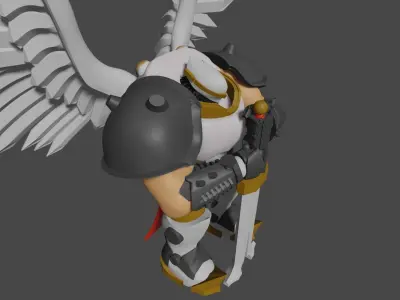 Angels angel 3D print model