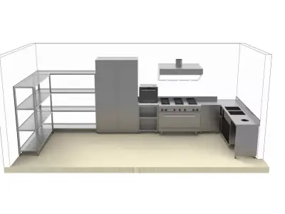 KITCHEN 71 3D model