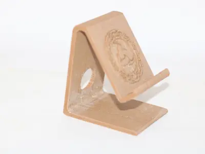Celtic Trinity Phone Stand 3D print model