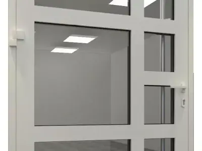 Aluminum Joinery Doors 3D model