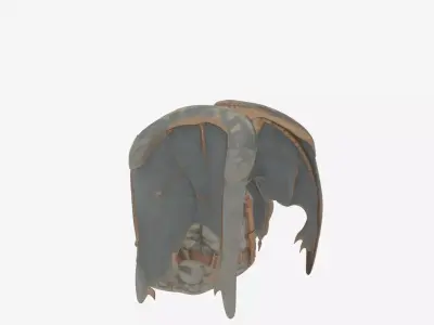 Premium 3D Gargoyle Wing Backpack Model Stone 3D model