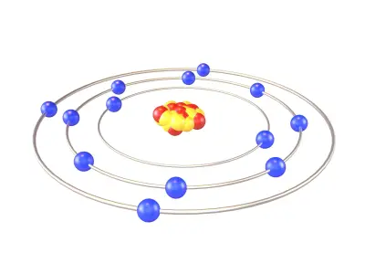 Aluminium Chemical Element v1 001 Low-poly 3D model