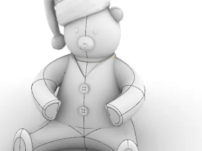 polar bear 3D print model