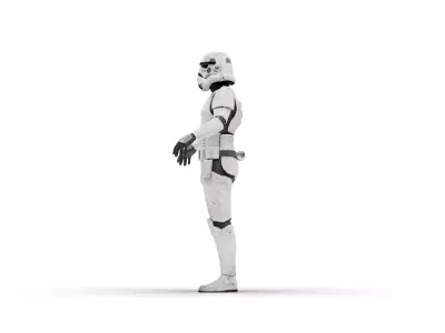 Stormtrooper - Star Wars Low-poly 3D model