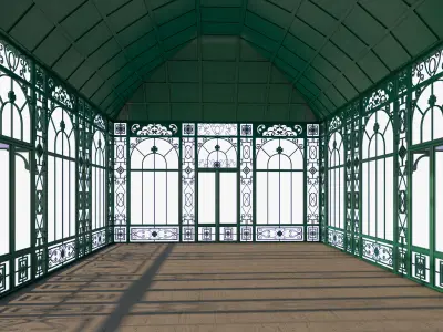 Classic Greenhouse 2 3D model