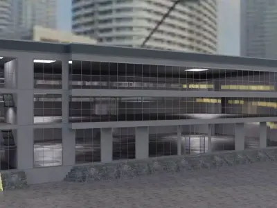 Trading Mall  3D model