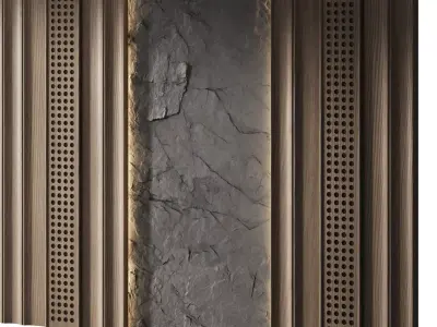 Decorative V100 Wall Panels 3D model